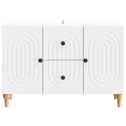 TV Cabinet with Drawer White 89 x 34.5 x 60 cm Engineered Wood