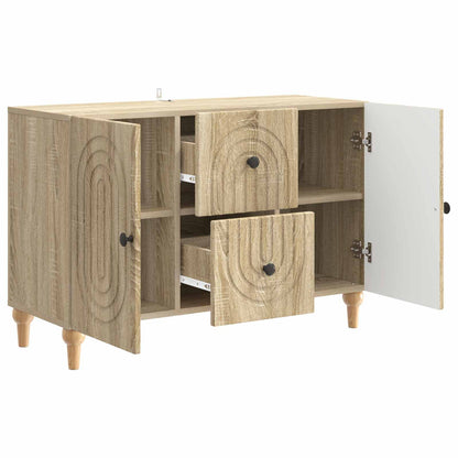 TV Cabinet Sonoma Oak 89 x 34.5 x 60 cm Engineered Wood