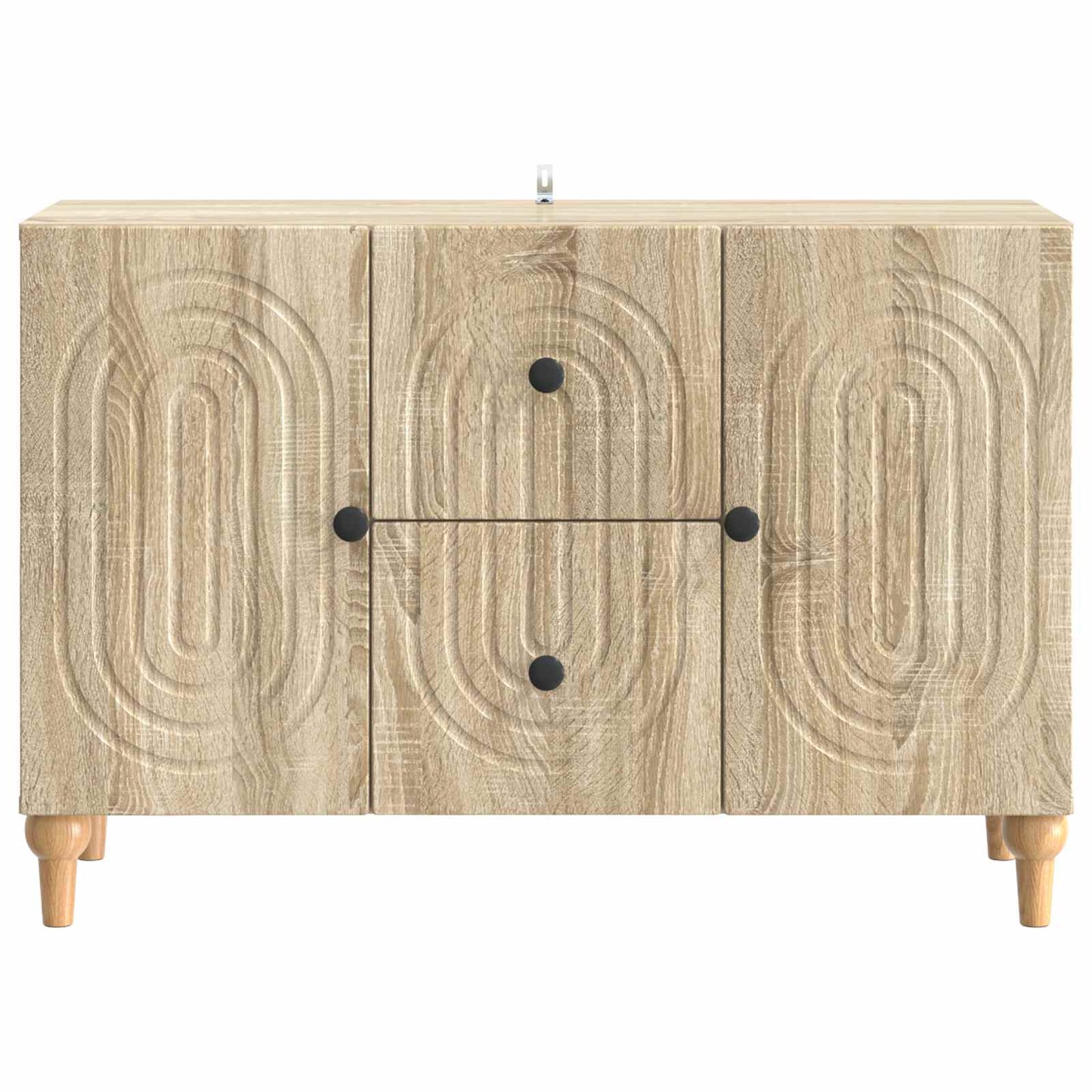 TV Cabinet Sonoma Oak 89 x 34.5 x 60 cm Engineered Wood