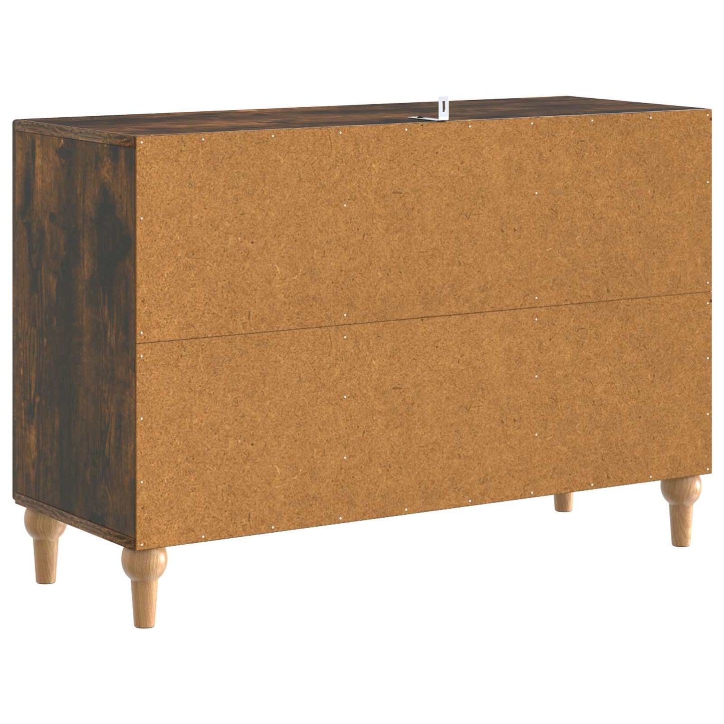TV Cabinet Smoked Oak 89 x 34.5 x 60 cm Engineered Wood