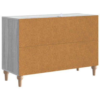 TV Cabinet Grey Sonoma 89 x 34.5 x 60 cm Engineered Wood