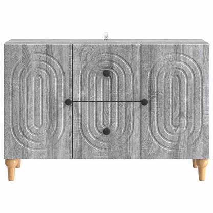 TV Cabinet Grey Sonoma 89 x 34.5 x 60 cm Engineered Wood
