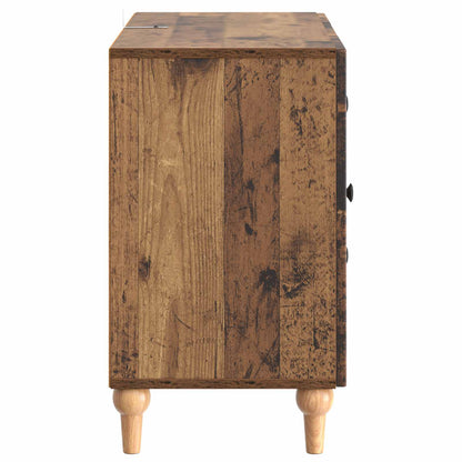 TV Cabinet Old Wood 89 x 34.5 x 60 cm Engineered Wood
