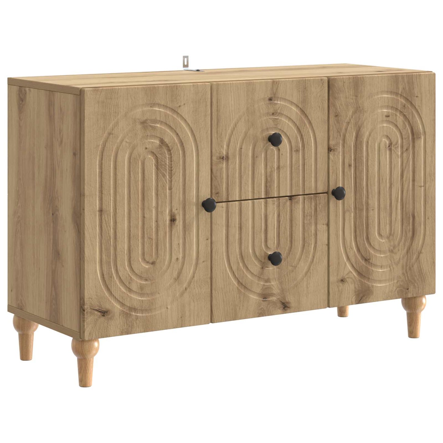 TV Cabinet Artisan Oak 89 x 34.5 x 60 cm Engineered Wood