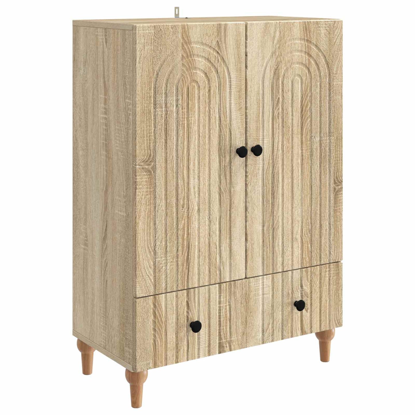 Sideboard Sonoma Oak 66 x 34.5 x 95 cm Engineered Wood