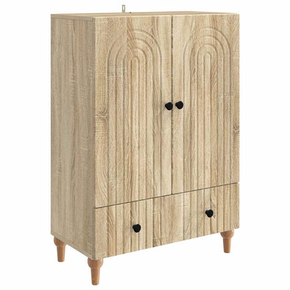 Sideboard Sonoma Oak 66 x 34.5 x 95 cm Engineered Wood