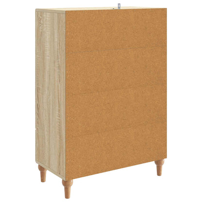 Sideboard Sonoma Oak 66 x 34.5 x 95 cm Engineered Wood