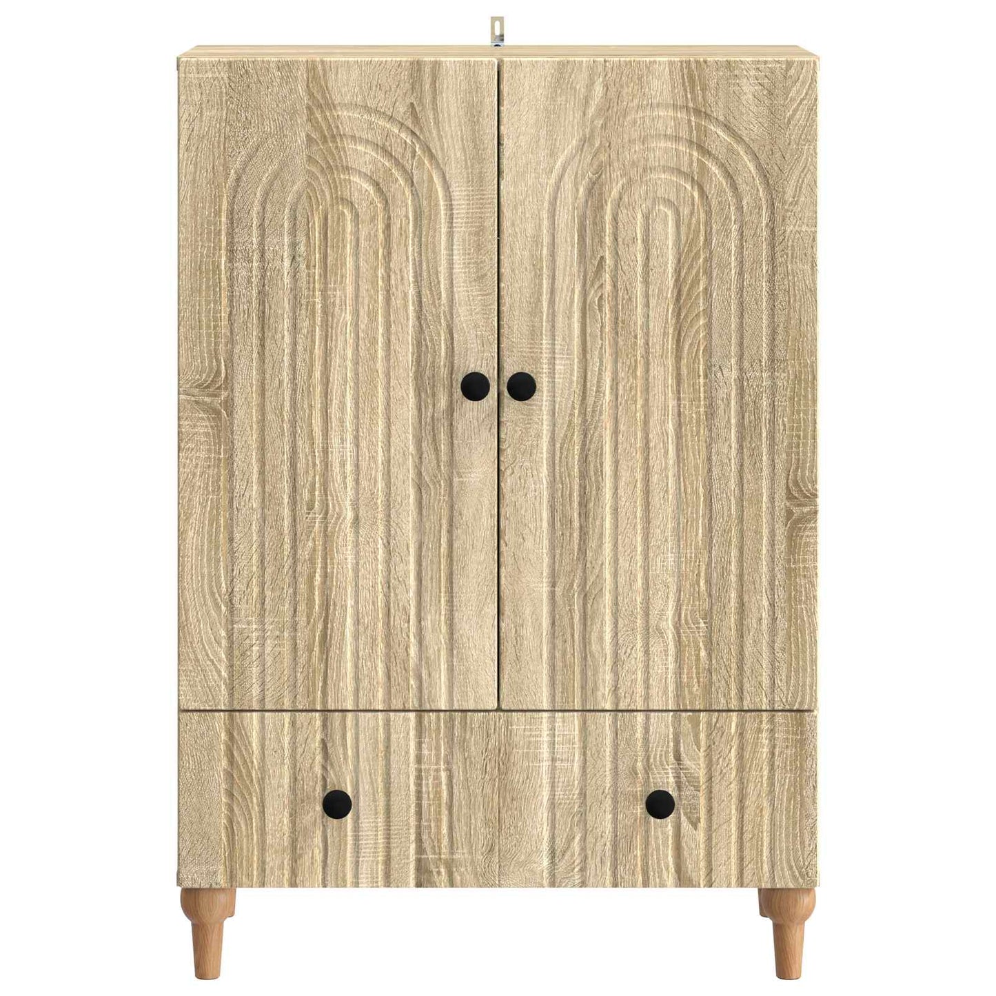 Sideboard Sonoma Oak 66 x 34.5 x 95 cm Engineered Wood