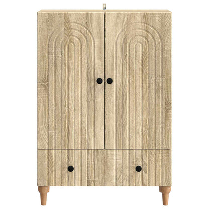 Sideboard Sonoma Oak 66 x 34.5 x 95 cm Engineered Wood