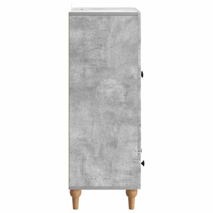 Sideboard Concrete Grey 66 x 34.5 x 95 cm Engineered Wood