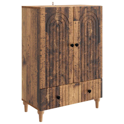 Sideboard Old Wood 66 x 34.5 x 95 cm Engineered Wood