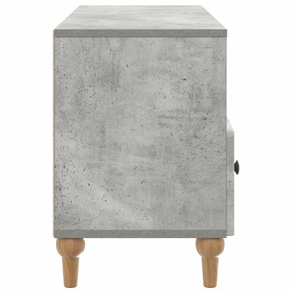 TV Cabinet Concrete Grey 102 x 34.5 x 50 cm Engineered Wood