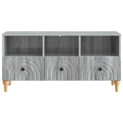 TV Cabinet Grey Sonoma 102 x 34.5 x 50 cm Engineered Wood