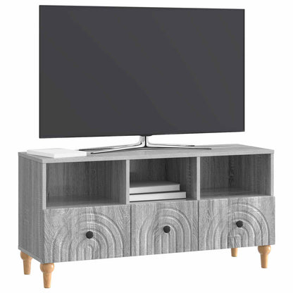 TV Cabinet Grey Sonoma 102 x 34.5 x 50 cm Engineered Wood