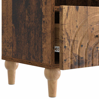 TV Cabinet Old Wood 102 x 34.5 x 50 cm Engineered Wood