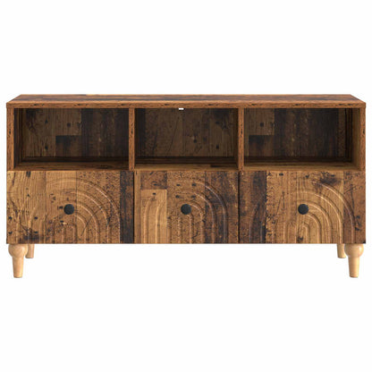 TV Cabinet Old Wood 102 x 34.5 x 50 cm Engineered Wood