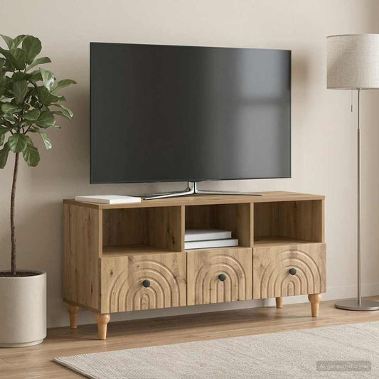 TV Cabinet Artisan Oak 102 x 34.5 x 50 cm Engineered Wood