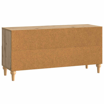TV Cabinet 102 x 34.5 x 50 cm Artisan Oak Engineered Wood