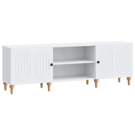 TV Cabinet White 150 x 31 x 50 cm Engineered Wood