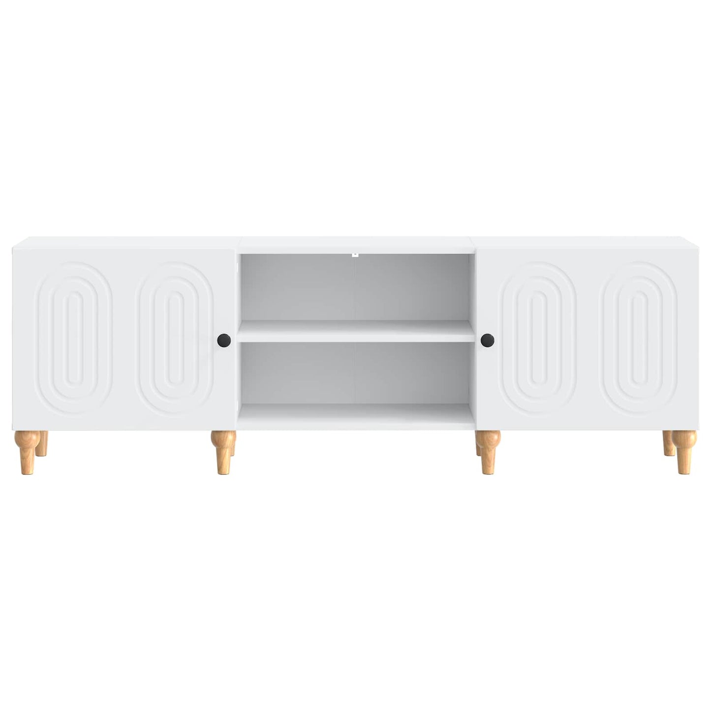 TV Cabinet White 150 x 31 x 50 cm Engineered Wood