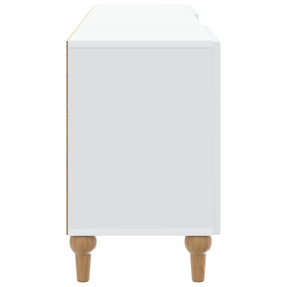 TV Cabinet White 150 x 31 x 50 cm Engineered Wood
