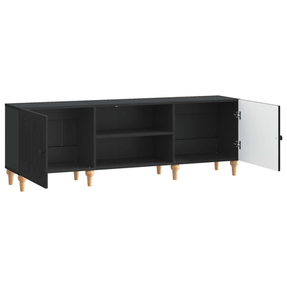 TV Cabinet 150 x 31 x 50 cm Black Engineered Wood
