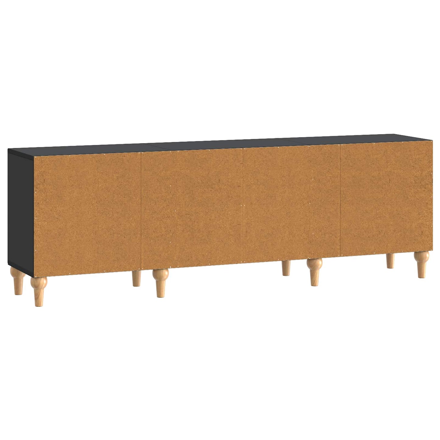 TV Cabinet Black 150 x 31 x 50 cm Engineered Wood