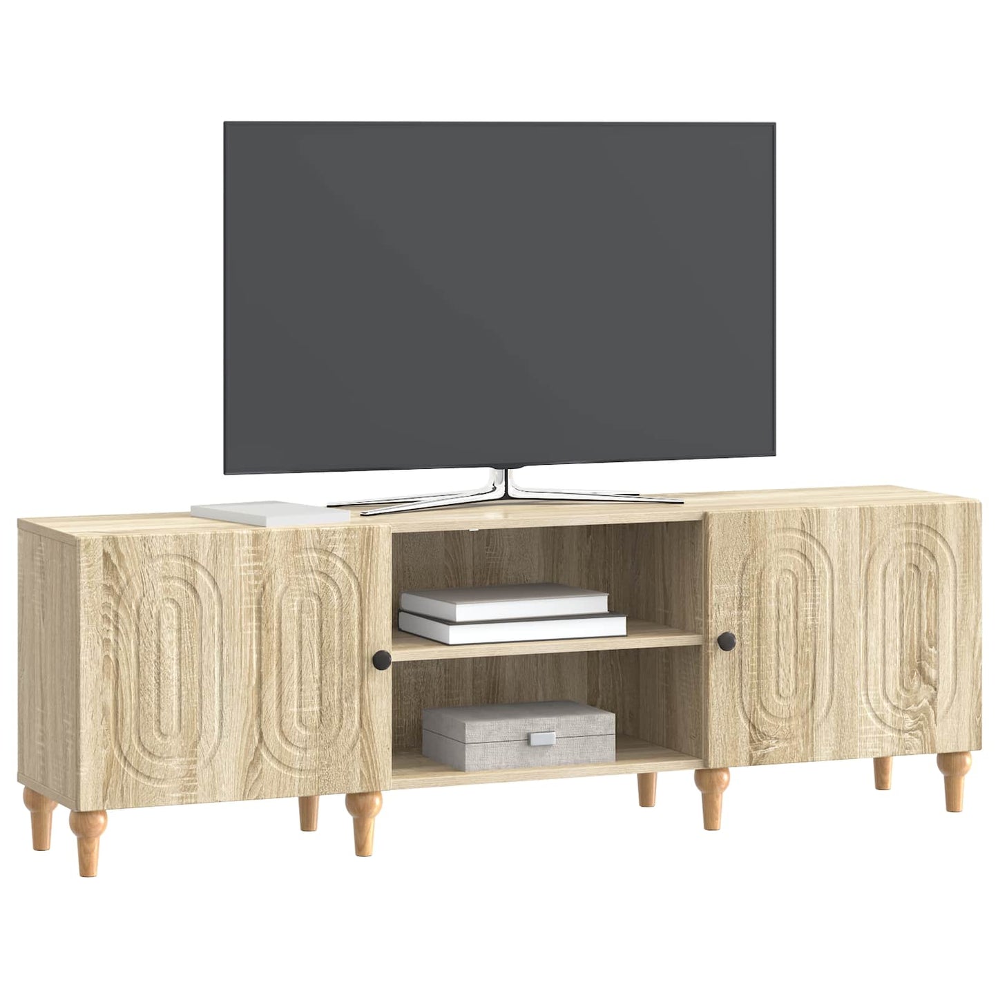 TV Cabinet Sonoma Oak 150 x 31 x 50 cm Engineered Wood