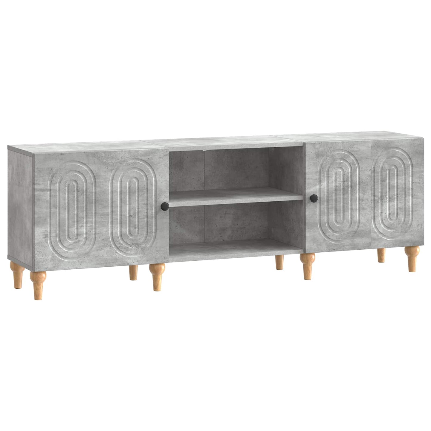 TV Cabinet 150 x 31 x 50 cm Concrete Grey Engineered Wood
