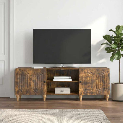TV Cabinet Smoked Oak 150 x 31 x 50 cm Engineered Wood