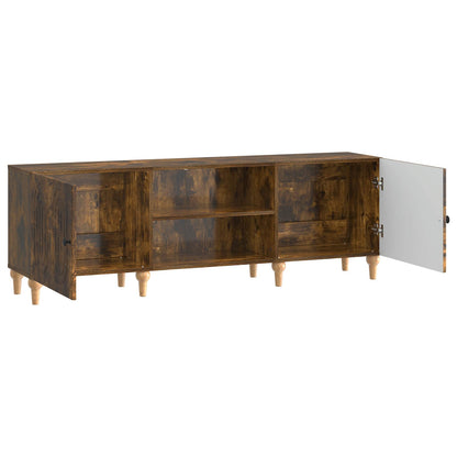 TV Cabinet Smoked Oak 150 x 31 x 50 cm Engineered Wood