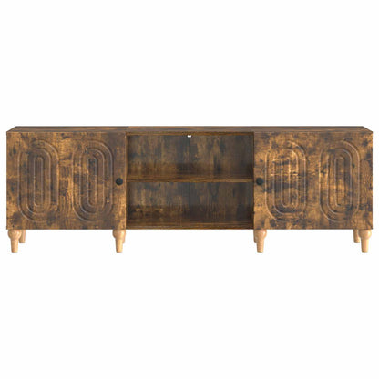 TV Cabinet Smoked Oak 150 x 31 x 50 cm Engineered Wood