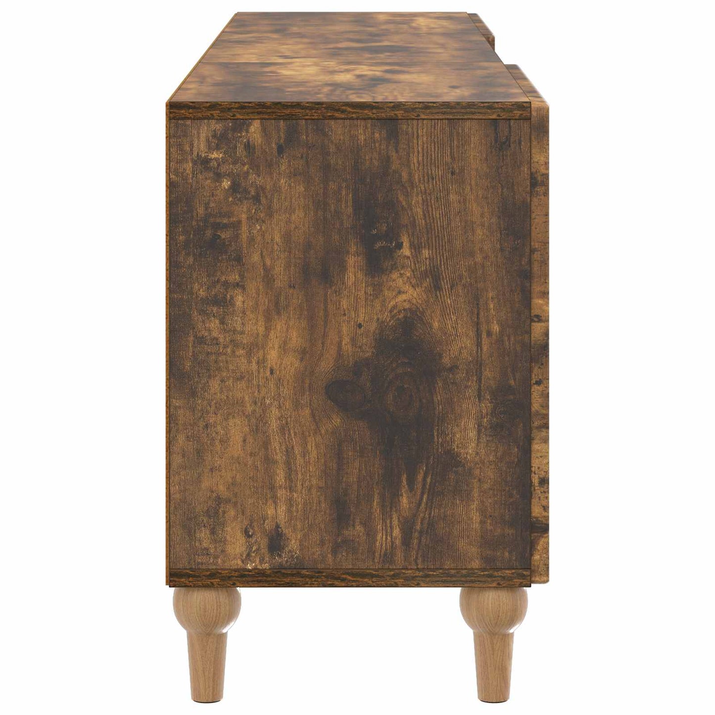 TV Cabinet Smoked Oak 150 x 31 x 50 cm Engineered Wood
