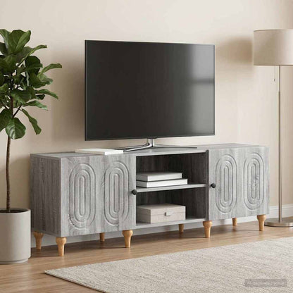 TV Cabinet Grey Sonoma 150 x 31 x 50 cm Engineered Wood