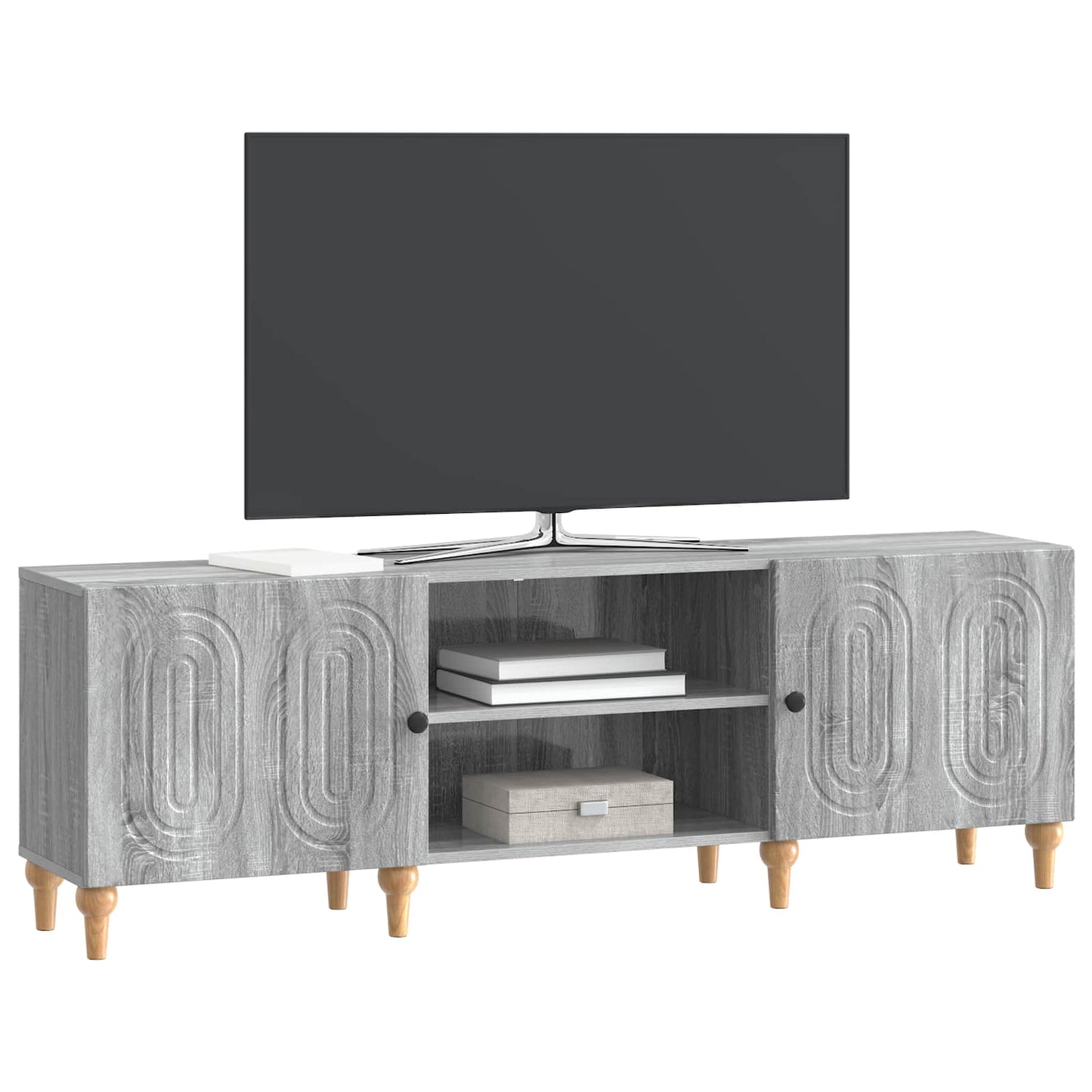 TV Cabinet Grey Sonoma 150 x 31 x 50 cm Engineered Wood