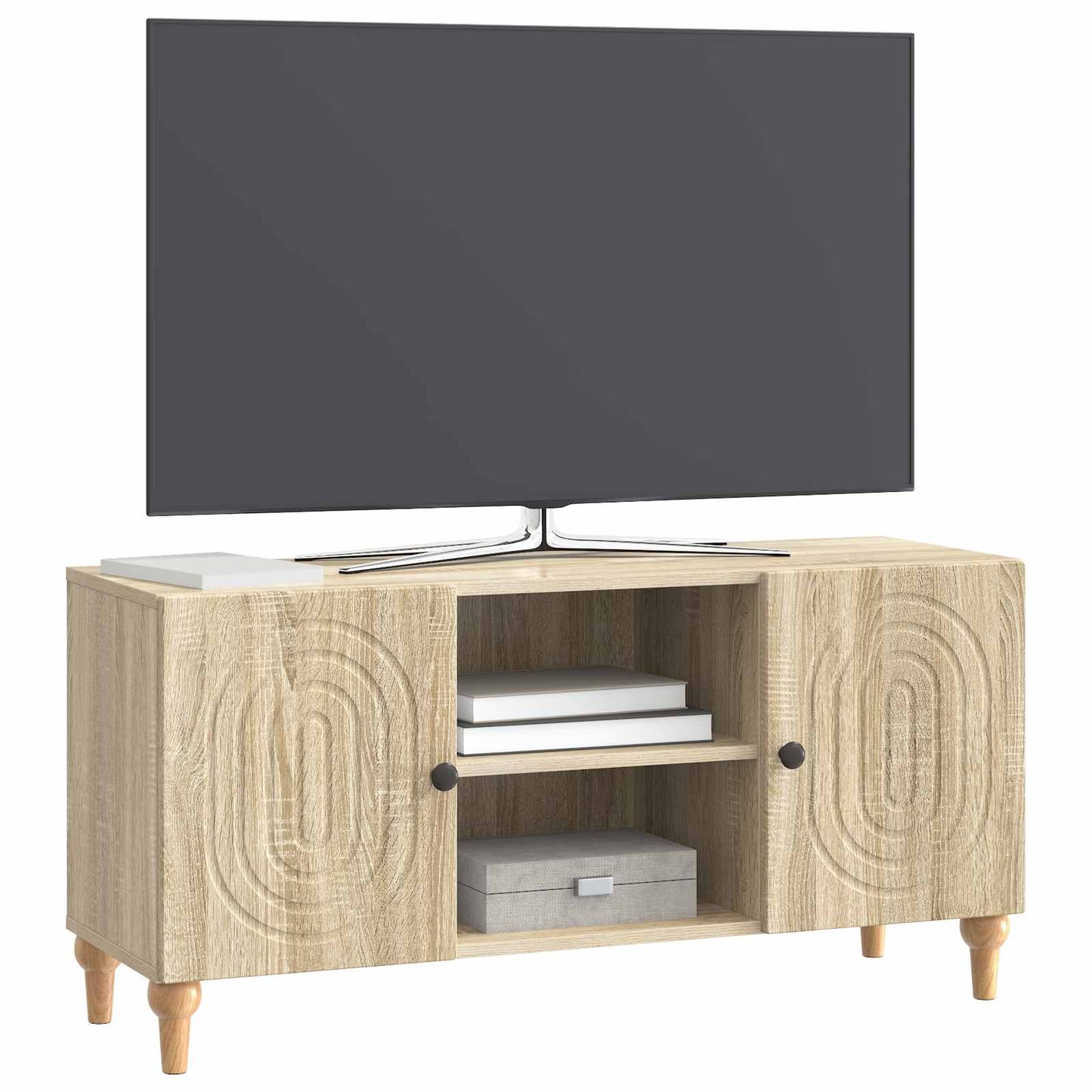 TV Cabinet Sonoma Oak 102 x 34.5 x 50 cm Engineered Wood