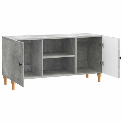 TV Cabinet Concrete Grey 102 x 34.5 x 50 cm Engineered Wood