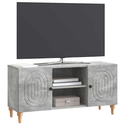 TV Cabinet Concrete Grey 102 x 34.5 x 50 cm Engineered Wood