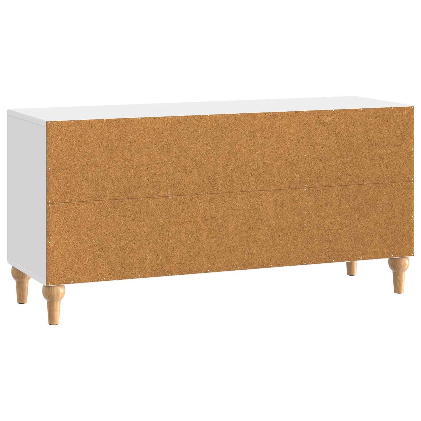 TV Cabinet High Gloss White 102 x 34.5 x 50 cm Engineered Wood