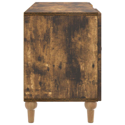TV Cabinet Smoked Oak 102 x 34.5 x 50 cm Engineered Wood