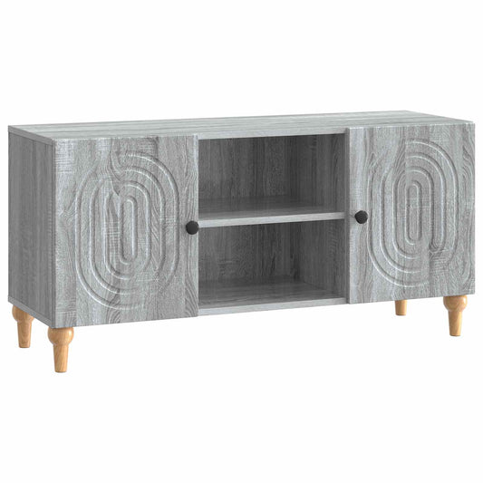TV Cabinet Grey Sonoma 102 x 34.5 x 50 cm Engineered Wood