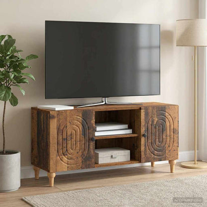 TV Cabinet Old Wood 102 x 34.5 x 50 cm Engineered Wood