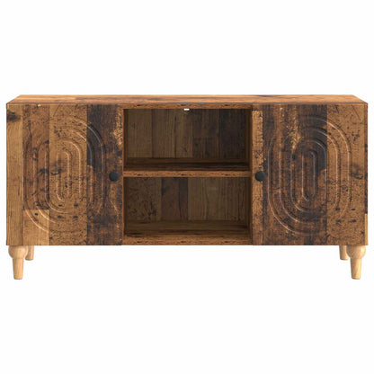 TV Cabinet Old Wood 102 x 34.5 x 50 cm Engineered Wood