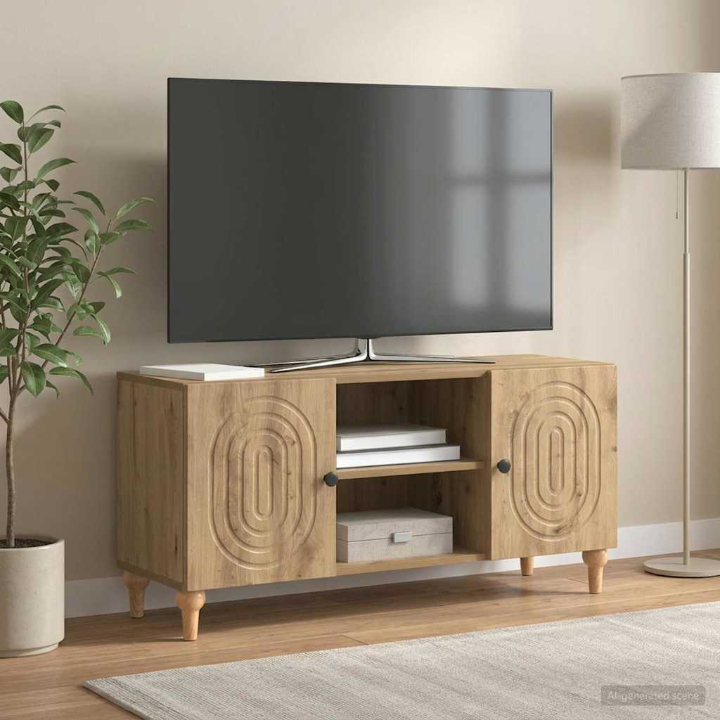 TV Cabinet Artisan Oak 102 x 34.5 x 50 cm Engineered Wood