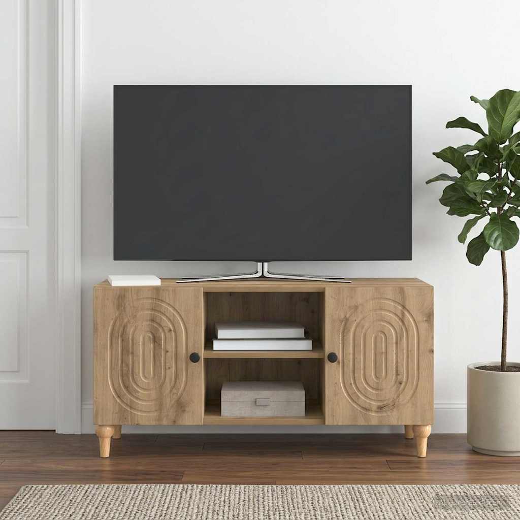 TV Cabinet Artisan Oak 102 x 34.5 x 50 cm Engineered Wood