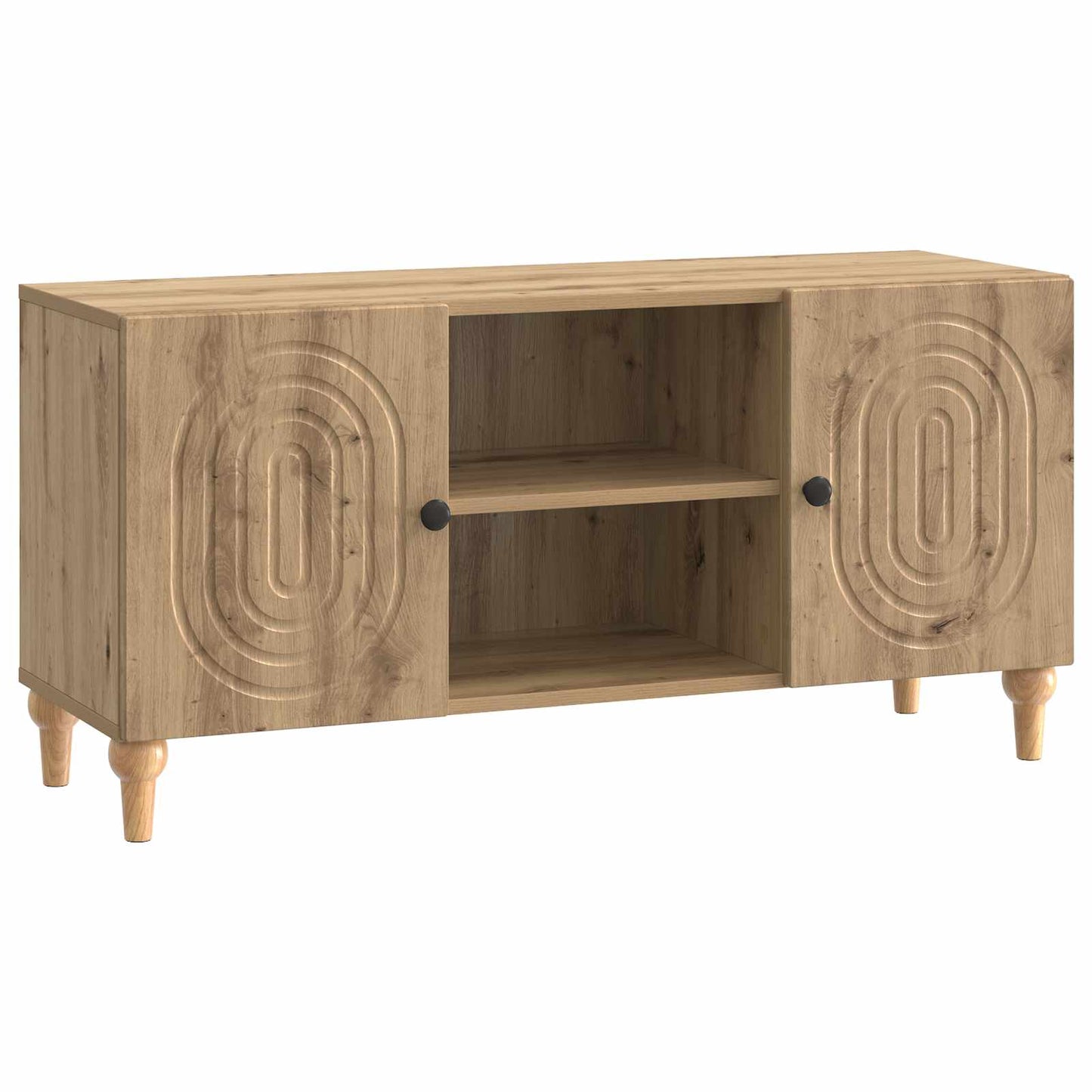 TV Cabinet Artisan Oak 102 x 34.5 x 50 cm Engineered Wood