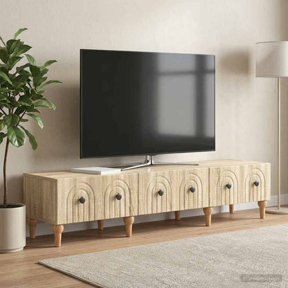 TV Cabinet Sonoma Oak 147 x 34.5 x 30 cm Engineered Wood