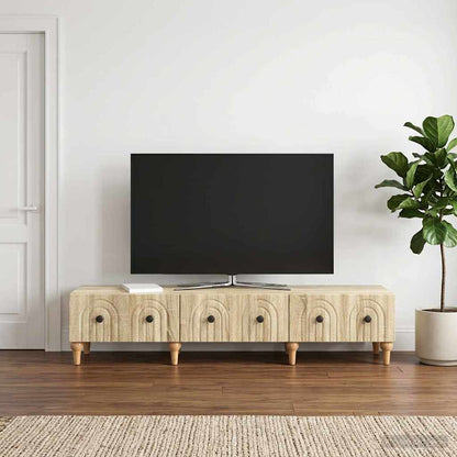TV Cabinet Sonoma Oak 147 x 34.5 x 30 cm Engineered Wood