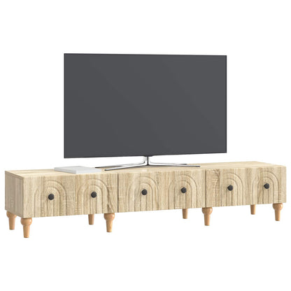 TV Cabinet Sonoma Oak 147 x 34.5 x 30 cm Engineered Wood
