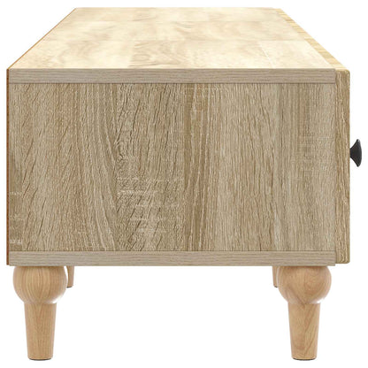 TV Cabinet Sonoma Oak 147 x 34.5 x 30 cm Engineered Wood